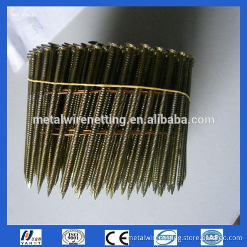 plastic collated coil nails